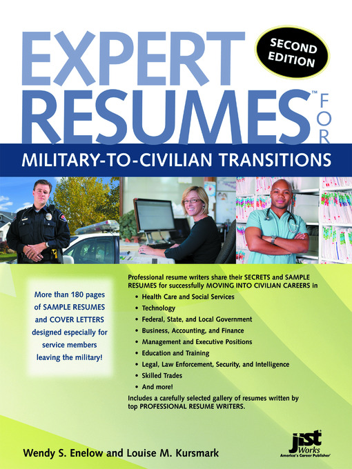 Title details for Expert Resumes for Military-to-Civilian Transitions by Wendy Enelow - Wait list